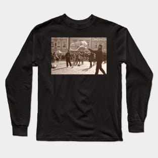 Bubble Man of Prague Long Sleeve T-Shirt